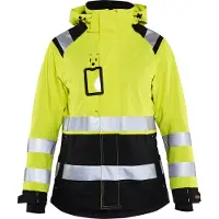 Blakläder Damen High Vis Shell Jacke 4904 1987 - gelb/schwarz - L