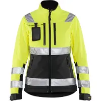 Blakläder Damen Warnschutzjacke Softshell