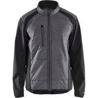 Blakläder Hybrid Jacke 4929 1911 in drei Farben - schwarz/dunkelgrau - 4XL