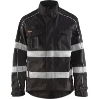 Blakläder High Vis Jacke 4051 1811 in zwei Farben - schwarz - XL