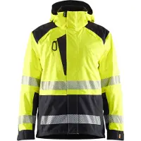 Blakläder High Vis Shell Jacke "4435 " - High Vis Gelb/Schwarz XXXL