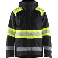 Blakläder High Vis Shell Jacke "4420 " - Schwarz/High Vis Gelb S
