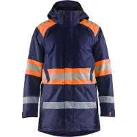 Blakläder High Vis Winterparka 4485, Farbe:Marineblau/Orange, Größe:4XL