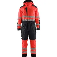 Blakläder High Vis Winter Overall 6725, Farbe:High Vis Rot/Schwarz, Größe:XL