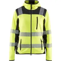 Blakläder Damen Warnschutz Strickjacke "4967" - 3XL - gelb/schwarz