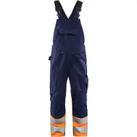 Blakläder High Vis bretelbroek 2662-1800 - Marineblauw/Oranje - D96