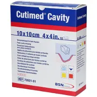 Cuttimed Cutimed Cavity Schaumverband 10 x 10 cm 10 Stück