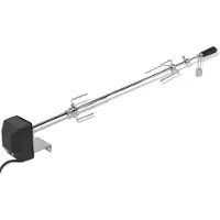 vidaXL Grillspieß mit Motor Stahl 1000 mm