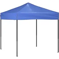 vidaXL Partyzelt Faltbar Blau 2x2 m