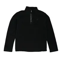 Protest Skipullover Protest Perfecty 1/4 Zip Top True Black Kinder-Größe 140