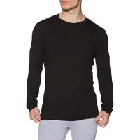 Icebreaker Funktionsunterhemd 260 Tech LS Crewe Black Herren-M