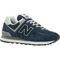 New Balance 574 Wildleder Trainer, Blau 44.5 EU