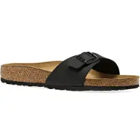 Birkenstock - Mules aus synthetischem Leder – Unisex – Madrid BF Standard - Madrid BF Regular Black für Damen aus Leder - Größe 41 - schwarz