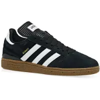 Adidas - Skateschuhe &ndash; Herren &ndash; Busenitz - Busenitz Core Black/Footwear White/Gold Metallic für Herren aus Leder - Größe 42 2/3