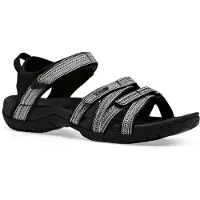 Teva Damen Sandalen Tirra BWML BLACK/WHITE MULTI 6