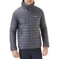 Rab - Warme Stepp-Und Daunenjacken &ndash; Herren &ndash; Microlight Alpine Jacket - Microlight Alpine Jacket Graphene für Herren - Größe M - Grau