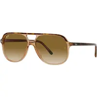 Ray-Ban Eckige Sonnenbrille Bill, Braun One Size