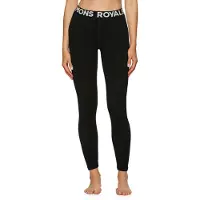 Mons Royale - Technische Leggings aus Merinowolle - Cascade W Merino Base Layer Legging Black für Damen aus Wolle - Größe M - schwarz