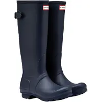 Hunter - Women's Original Tall Back Adjustable Boot - Gummistiefel Gr 42 schwarz