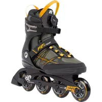 K2 Inline Skates F.I.T. 80 BOA grey - mustard Größe 44,5