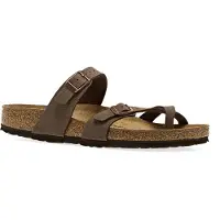 Birkenstock Damen Pantolette, braun(mocca (00650)), Gr. 44