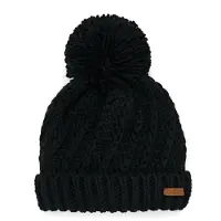 Protest Mütze Women Paisley Beanie True Black (55 cm)