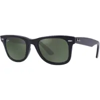 Ray-Ban Sonnenbrille Unisex Original Wayfarer Classic Black G-15 Green L