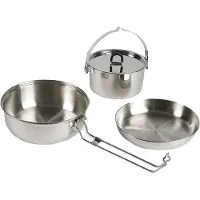 Tatonka Camp Set Large Silver One Size