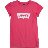 Levi's T-Shirt mit Glitzer-Logo-Print