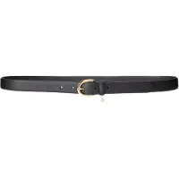 Ralph Lauren Damengürtel Charm Classc 412802952004 Schwarz