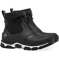 Muck Regenstiefel Apex Zip Black White Damen-Schuhgröße 39