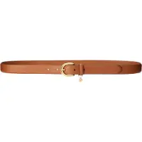 Ralph Lauren Damengürtel Charm Classc 412802952005 Braun