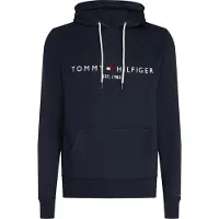 Tommy Hilfiger Herren Pullover & Cardigans Tommy Logo Hoody - Donkerblauw - Größe S