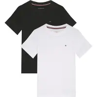 Tommy Hilfiger Cotton Crew Neck Shirt Kinder (2-pack) 164-176