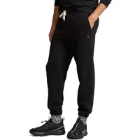 Ralph Lauren für Herren. 710793939001 Trainingshose aus schwarzem Fleece (L), Lässig, Baumwolle
