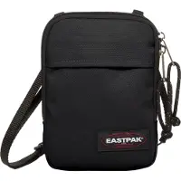 Eastpak Buddy Umhängetasche EK0007240081, Uni, kompakt, 18x18x13cm, Schwarz, verstellbarer Gurt, Reißverschlussfächer