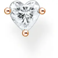 Thomas Sabo Einzel Ohrstecker Herz Roségold