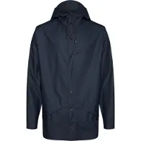 Rains - Wasserfeste und winddichte Jacke &ndash; Unisex &ndash; Jacket W3 - Jacket W3 Navy für Herren - Größe XL - Navy blau