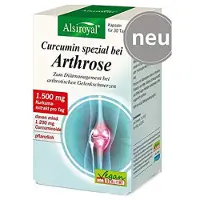 Alsiroyal Curcumin spezial bei Arthrose 90 Kapseln 61 g