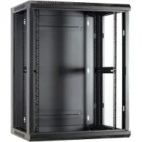 Dsit 15 HE Serverschrank, Wandgehäuse, mit Glastür (BxTxH) 600 x 450 x 770 mm