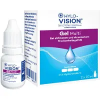 Hylo-Vision Gel multi Augentropfen 2x10 ml
