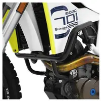 Zieger Sturzbügel schwarz für Husqvarna 701 Enduro/Supermoto Unisexohne Farbe740 - Motorradteile - Anbauteile
