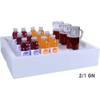 ProChef Gemahlener Eisbehälter Aufbau 2/1 Gn