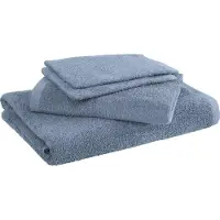 MOODIT Badetextilien-Set Troy Stone Blue (4er Set)