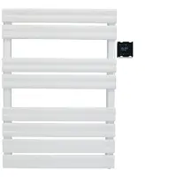 Purline Handtuchhalter weiß mit Funksteuerung 500W NTW-16