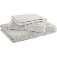 MOODIT Badetextilien-Set Troy Silver (4er Set)
