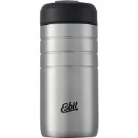 Esbit MAJORIS Thermobecher mit Klick-Verschluss 450 ml silber
