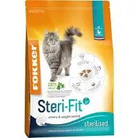 Fokker Steri-Fit Katzenfutter | 2 x 10 kg