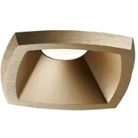 LIGHT-POINT Mirage 1+ Einbauspots 2700/3000K Brass - , dimmbar, Gold / Messing, für Wohnzimmer, Aluminium