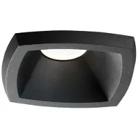 LIGHT-POINT Mirage 1+ Einbauspots 2700/3000K Black - , dimmbar, Schwarz, für Wohnzimmer, Aluminium